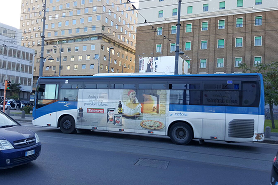 Europe Media Pubblicità sui Bus