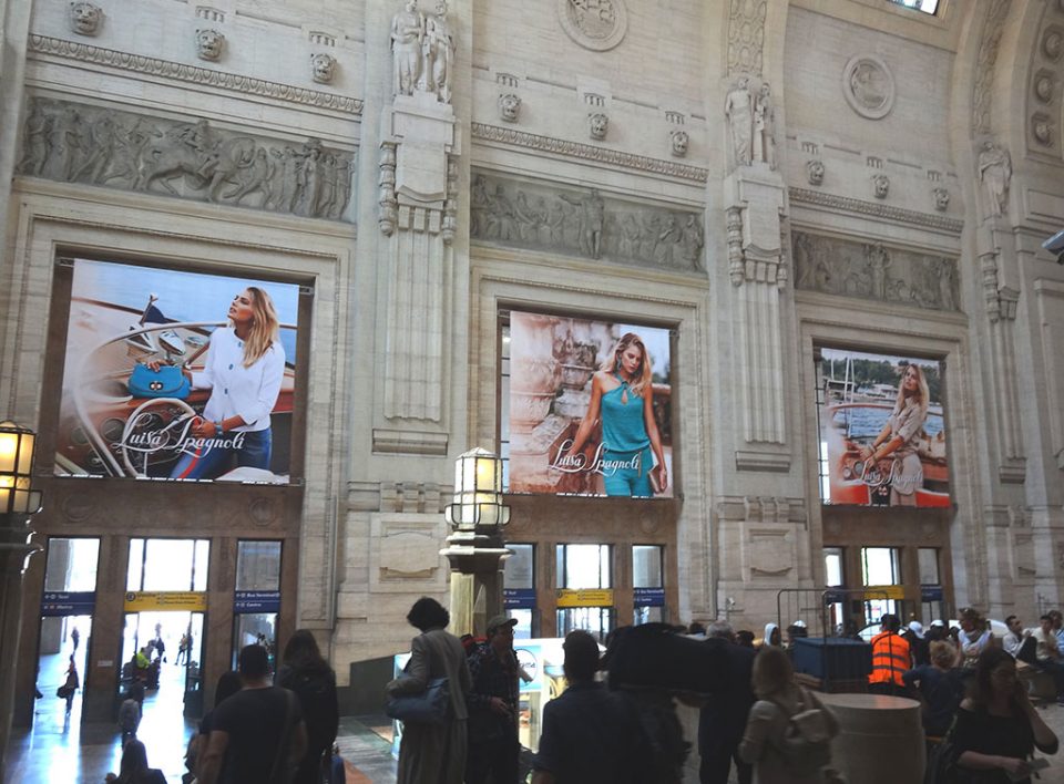 Europe Media Impianti Pubblicitari Area Domination nelle Grandi Stazioni Ferroviarie