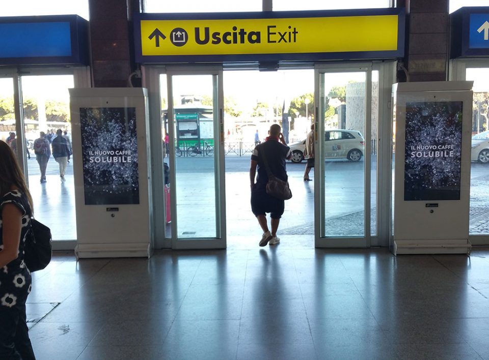 Europe Media Impianti Pubblicitari Mupi nelle Stazioni Ferroviarie