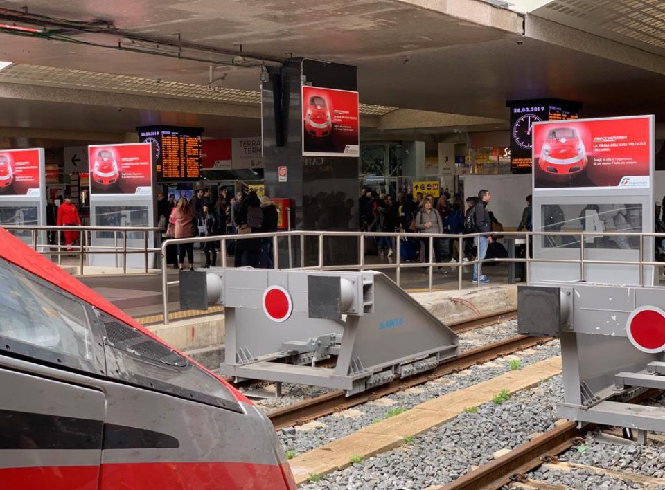 Europe Media Impianti Pubblicitari Schermi Digitali Welcome Stazione Roma Termini