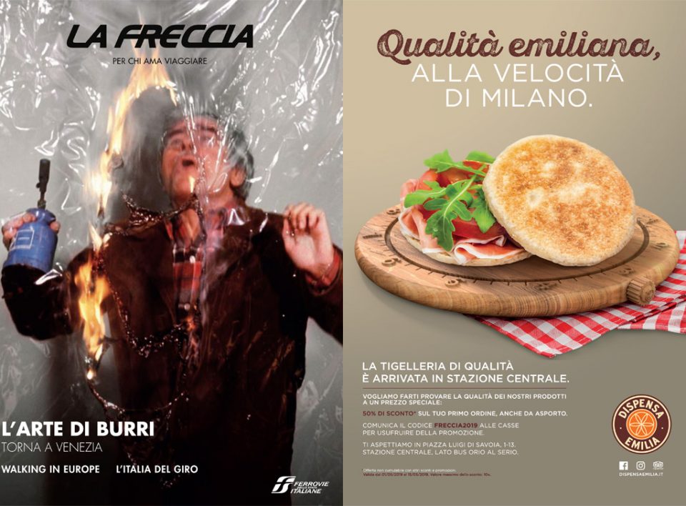 Europe Media Pubblicità sulla rivista La Freccia