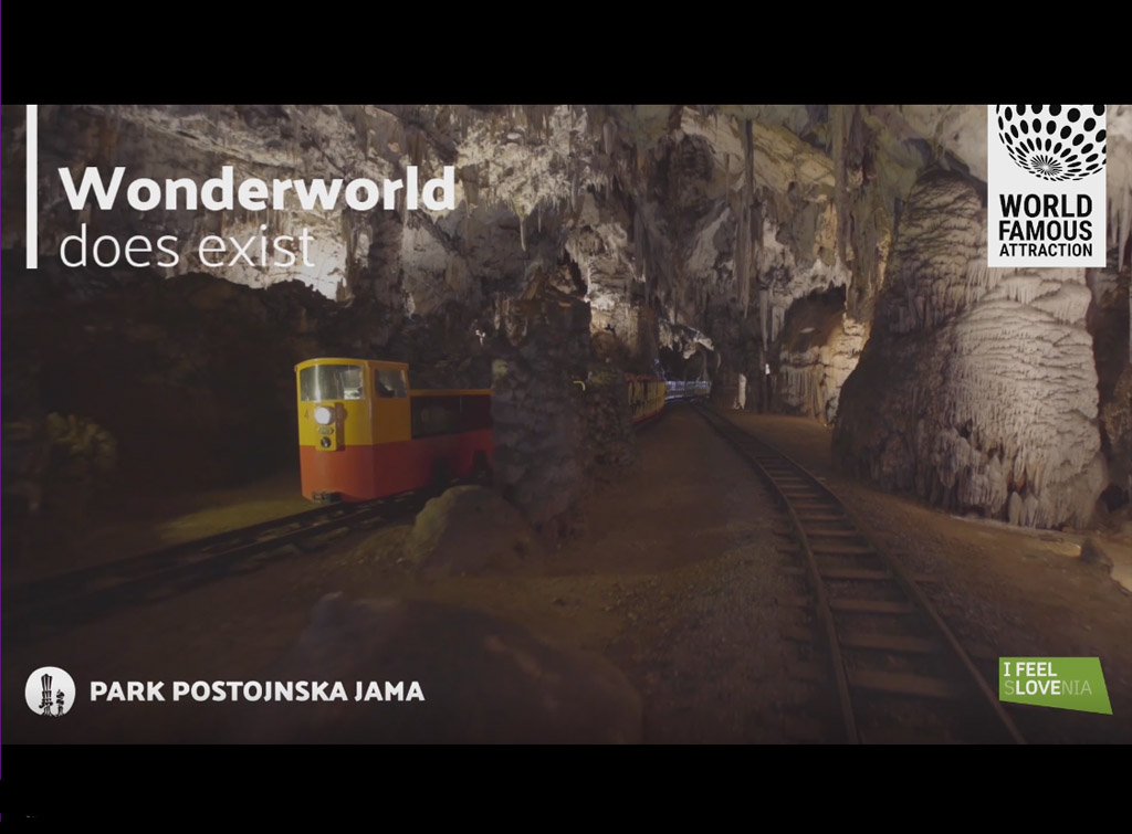 Campagna Pubblicitaria Grandi Stazioni Ferroviarie per Parco Grotte di Postumia