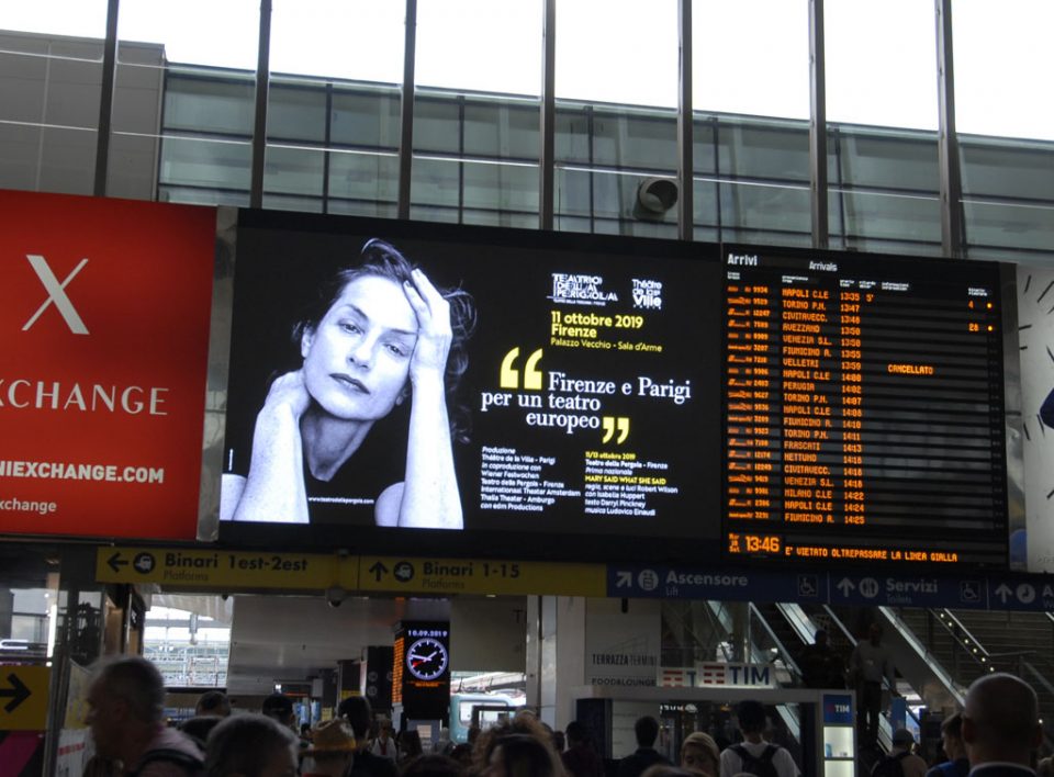 Europe Media pubblicità e impianti pubblicitari nelle grandi stazioni ferroviarie Roma Termini