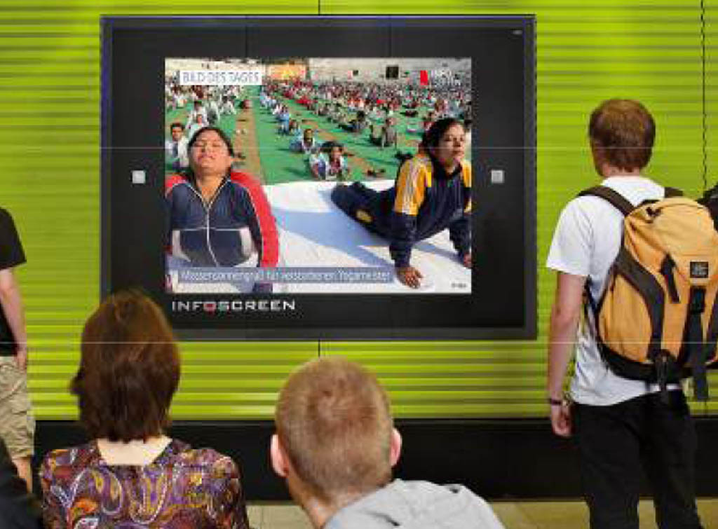 Europe Media Impianti pubblicitari GoTv metro in Germania