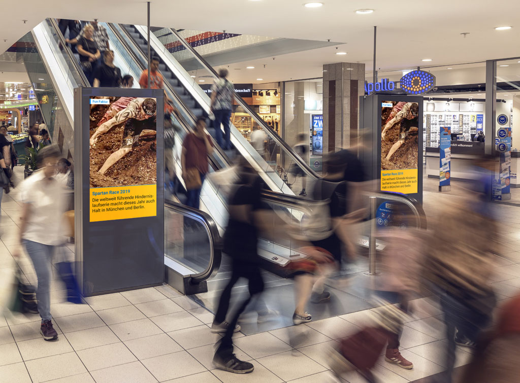 Impianti Pubblicitari Centri Commerciali in Germania