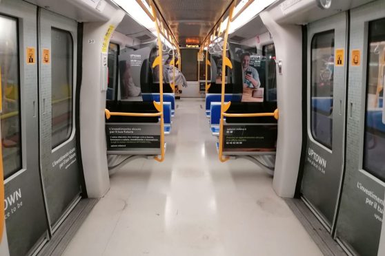 Europe media impianti Pubblicitari Linea 5 Metro Milano