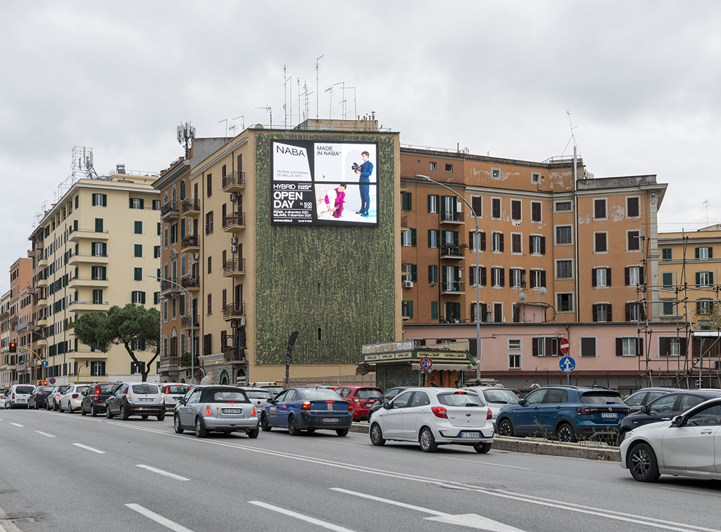 Europe Media maxi impianti pubblicitari led a Roma