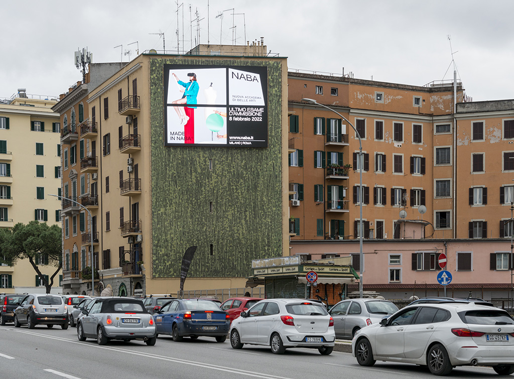 Europe Media maxi impianti pubblicitari led a Roma