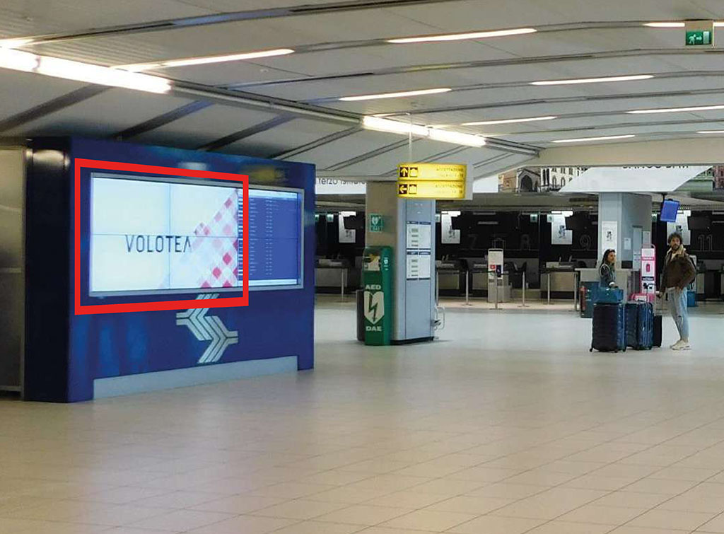 Europe Media impianti pubblicitari Aeroporto Valerio Catullo Verona
