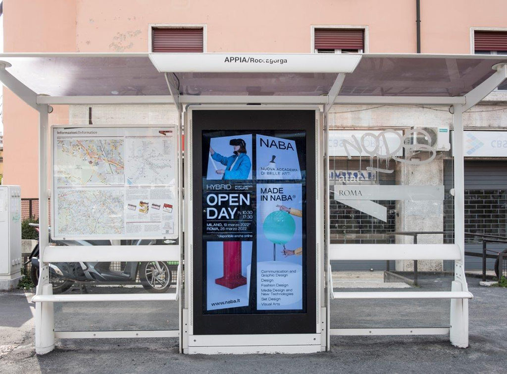 Europe Media Impianti Pubblicitari Pensiline Bus Digital Roma