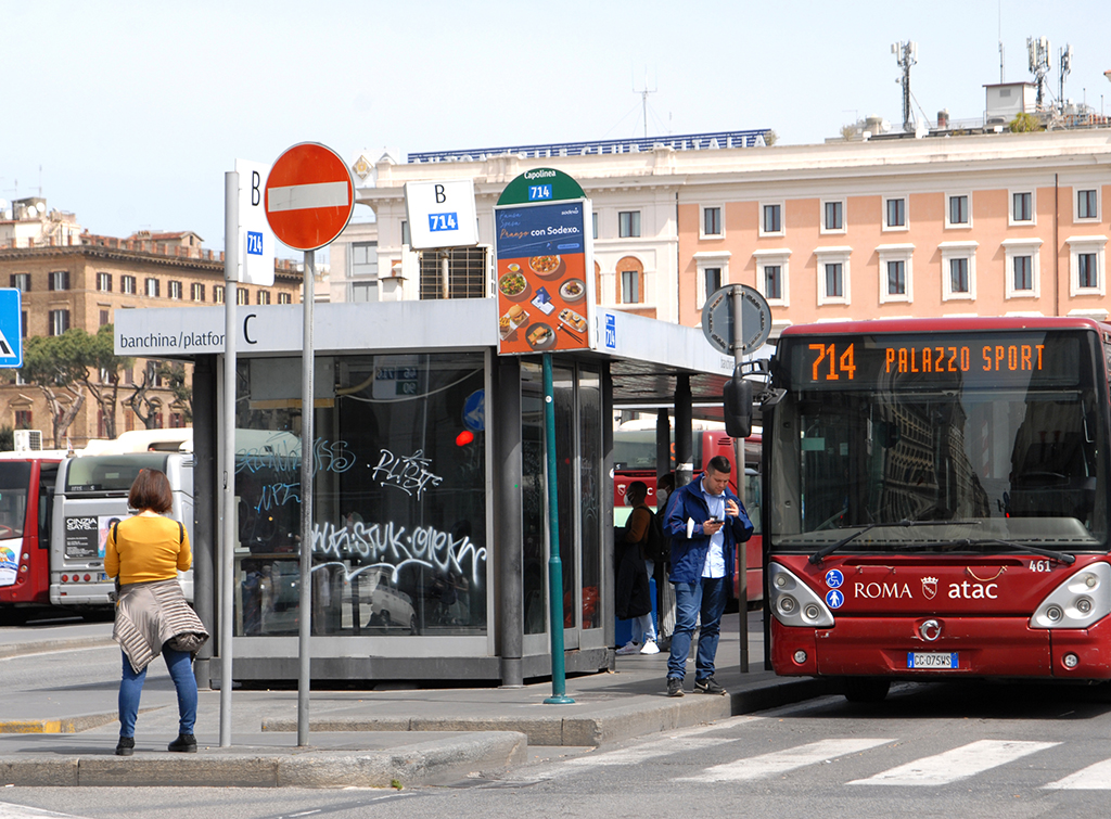 Europe Media Impianti Pubblicitari Fermate Bus e Pensiline Bus Roma