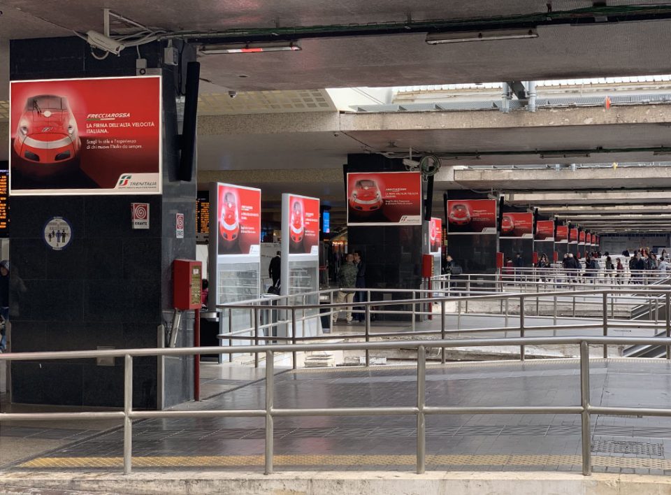 Europe Media Impianti Pubblicitari Welcome Roma Termini