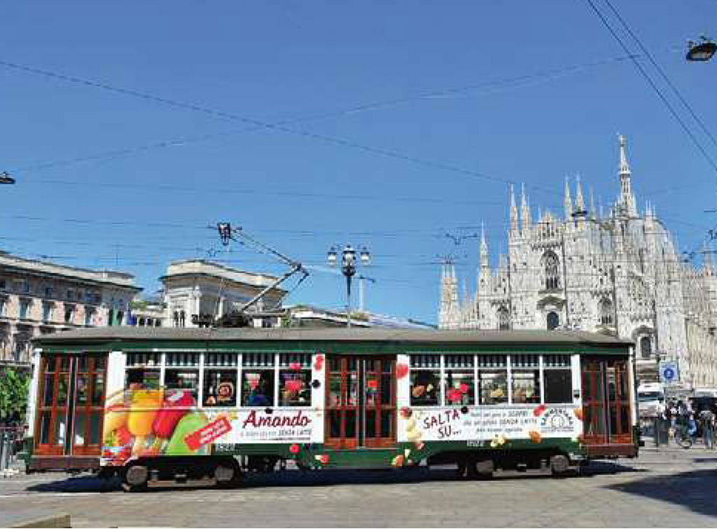 europe media eventi speciali sui trami a milano