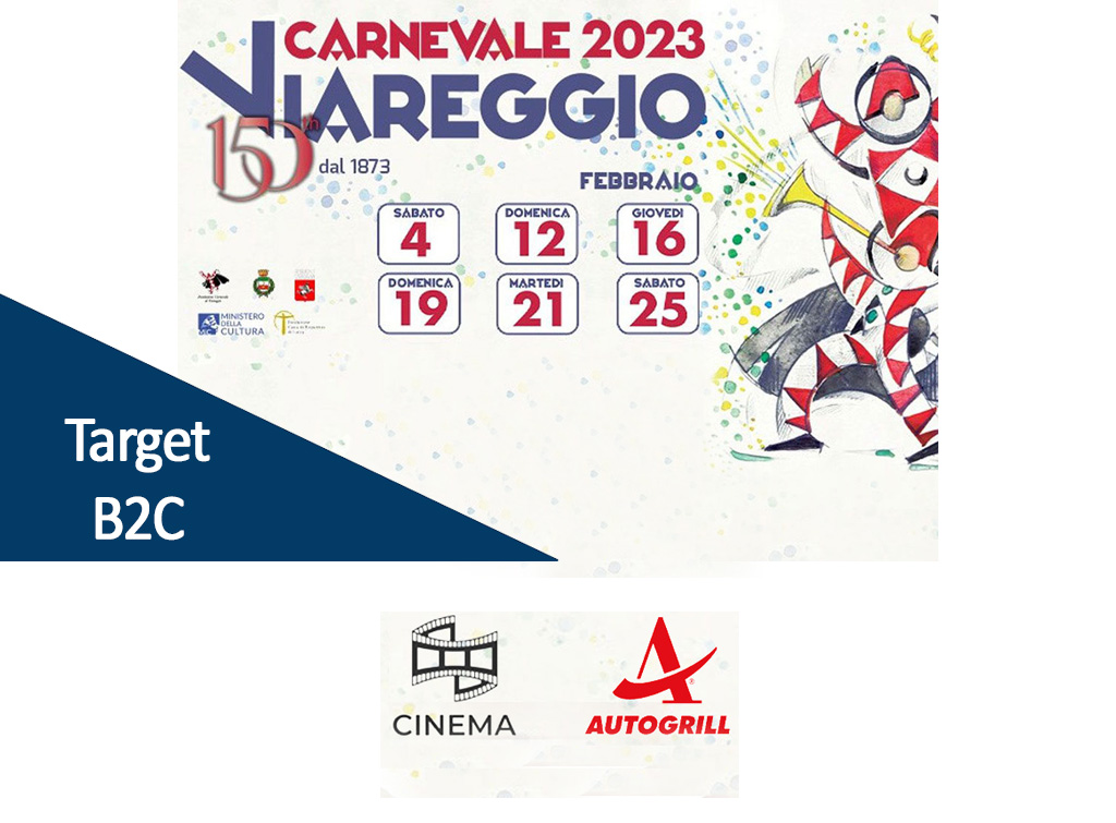 europe media comunicazione pubblicitaria 2023 fondazione carnevale di viareggio autogrill e cinema italia