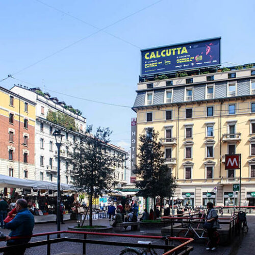 europe media maxi impianti pubblicitari sui tetti a milano cliente dna concerti
