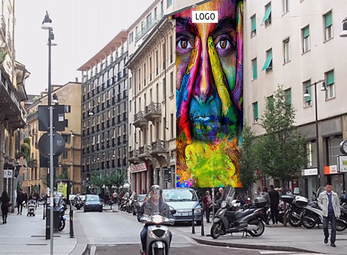 Europe Media impianti pubblicitari murales milano